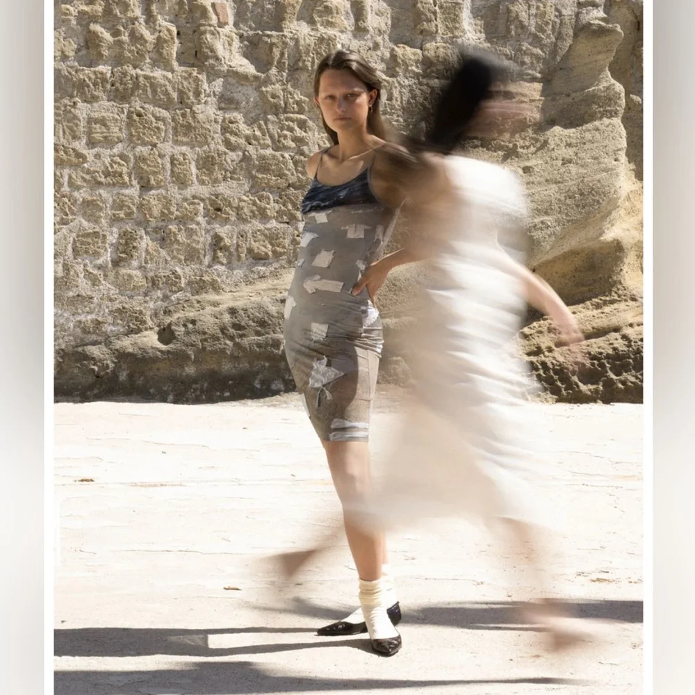 Paloma Wool x Riccardo Maria Chiacchio ‘ Maria ‘ Front Back Reversible Dress - Picture 2 of 10